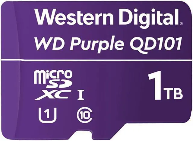 Alt view image 2 of 12 - WD Purple WDD100T1P0C 1 TB Class 10/UHS-I U1 microSDXC