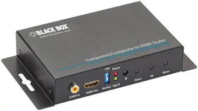 Alt view image 6 of 9 - Black Box AVSC-VIDEO-HDMI Component/Composite-to-HDMI Scaler and Converter with Audio