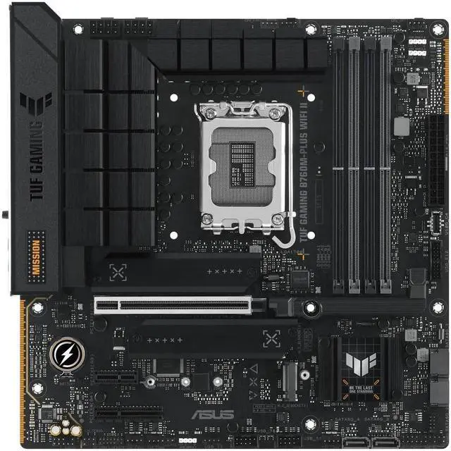 Main image of ASUS TUF GAMING B760M-PLUS WIFI II Intel B760 LGA 1700 micro ATX