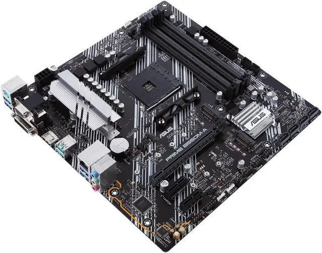 Alt view image 12 of 13 - ASUS PRIME B550M-A (90MB14I0-M0EAY0) AM4 AMD B550 SATA 6Gb/s Micro ATX AMD Motherboard