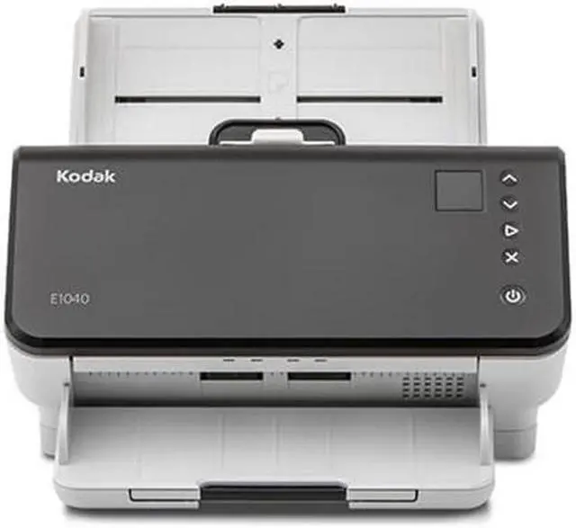 Alt view image 7 of 11 - Kodak Alaris E1040 Sheetfed Scanner - 600 dpi Optical - 24-bit Color - 40 ppm (Mono) - 40 ppm (Color) - Duplex Scanning - USB