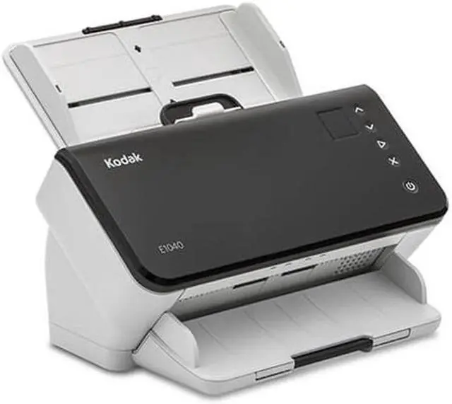 Alt view image 8 of 11 - Kodak Alaris E1040 Sheetfed Scanner - 600 dpi Optical - 24-bit Color - 40 ppm (Mono) - 40 ppm (Color) - Duplex Scanning - USB