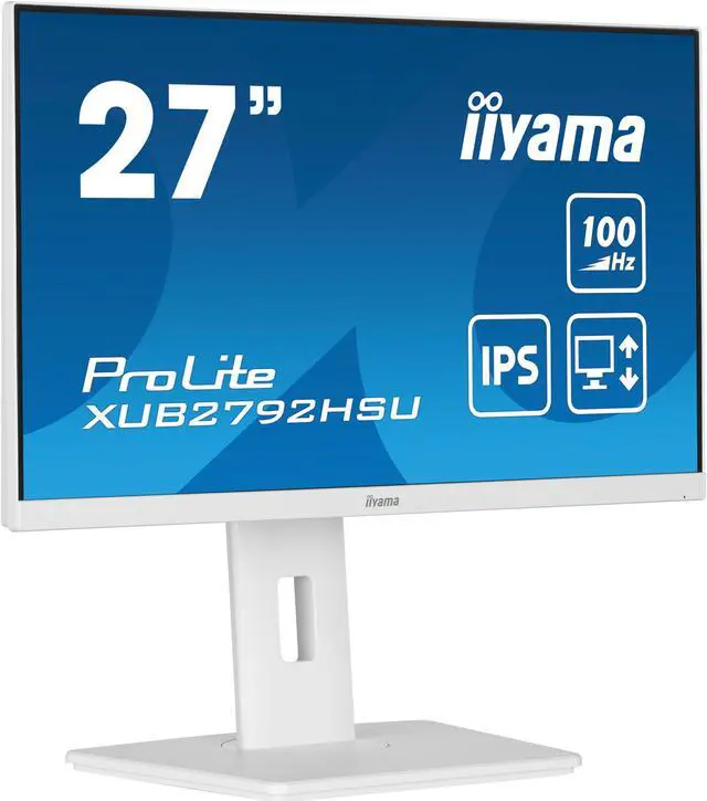 Alt view image 3 of 7 - iiyama ProLite XUB2792HSU-W6 - LED monitor - Full HD (1080p) - 27"