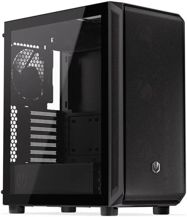 Alt view image 10 of 10 - ENDORFY Arx 500 Air, ATX PC case, computer case, 5x140mm PWM fans included, matx case, up to 360mm, Maximum airflow, top and front mesh, EY2A010