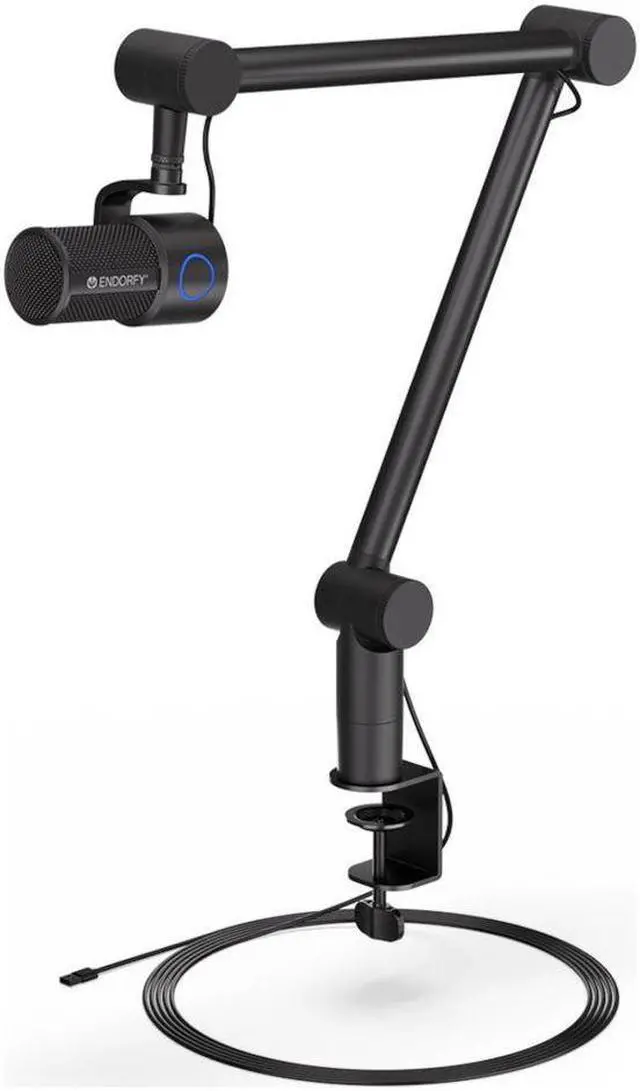 Alt view image 8 of 9 - ENDORFY Solum Studio, USB Microphone for PC, streaming, podcast, Studio quality, high-resolution recording, Tap-to-mute with ring LED indicato, USB Plug & Play, Cardioid pattern, EY1B009