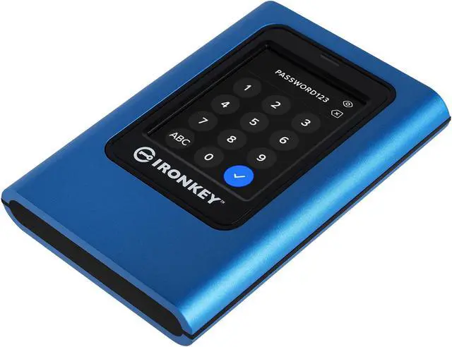 Alt view image 4 of 5 - Kingston IronKey Vault Privacy 80 3840GB External SSD IKVP80ES/3840G