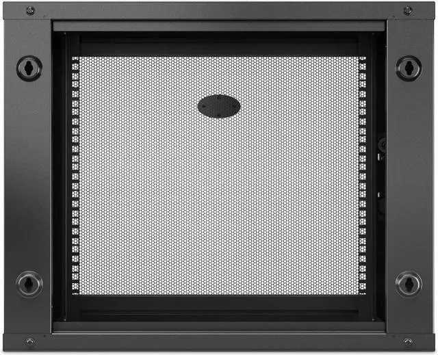 Alt view image 16 of 16 - Apc By Schneider Electric Netshelter Wx 9U Single Hinged Wall-Mount Enclosure 600Mm Deep