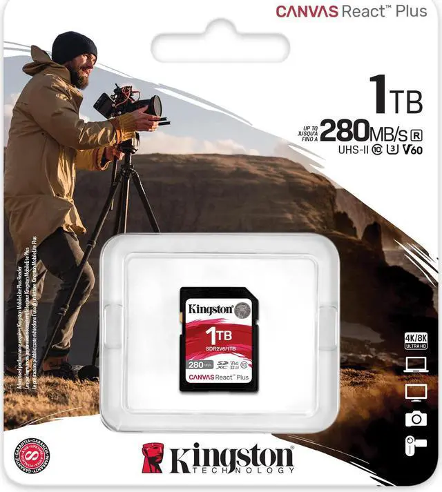 Alt view image 3 of 4 - 1TB SDXC CANVAS REACT PLUS U3