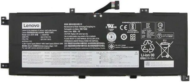 Alt view image 2 of 2 - LENOVO 5B10W13933 RECHARGEABLE BATTERIES , INTER - OEM