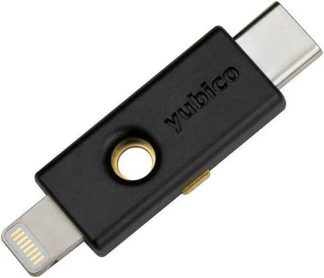 Alt view image 6 of 13 - Yubico YubiKey 5Ci - Two factor authentication security key -  USB-C / Lightning