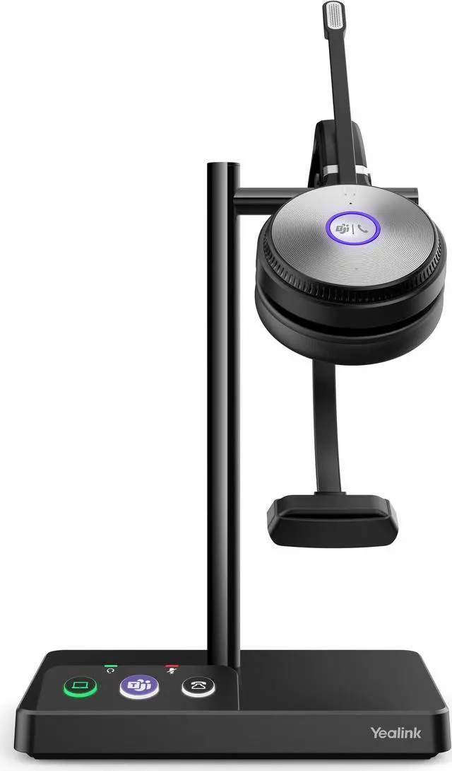 Alt view image 7 of 9 - Yealink WH62-Mono DECT Wireless Mono Headset