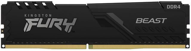 Alt view image 4 of 8 - Kingston FURY Beast 32GB (2 x 16GB) 288-Pin PC RAM DDR4 3200 (PC4 25600) Memory (Desktop Memory) Model KF432C16BBK2/32
