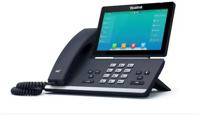 Alt view image 2 of 2 - Yealink SIP-T57W IP Wall Mountable Desktop Prime Business Phone, Classic Gray