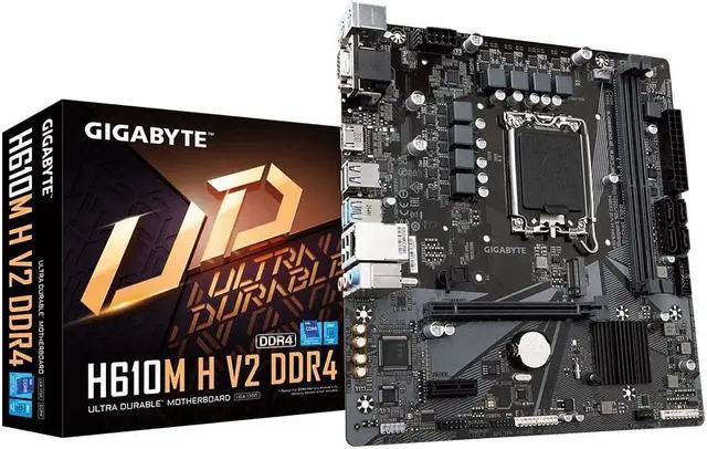 Main image of Gigabyte A620M H AMD Socket AM5 Motherboard 2 SMD DIMMs PCIe x16 Micro ATX HDMI