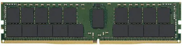 Main image of Kingston 32GB DDR4 SDRAM Memory Module - For Server - 32 GB - DDR4-3200/PC4-25600 DDR4 SDRAM - 3200 MHz - CL22 - 1.20 V - ECC - Registered - 288-pin - DIMM - KTH-PL432/32G