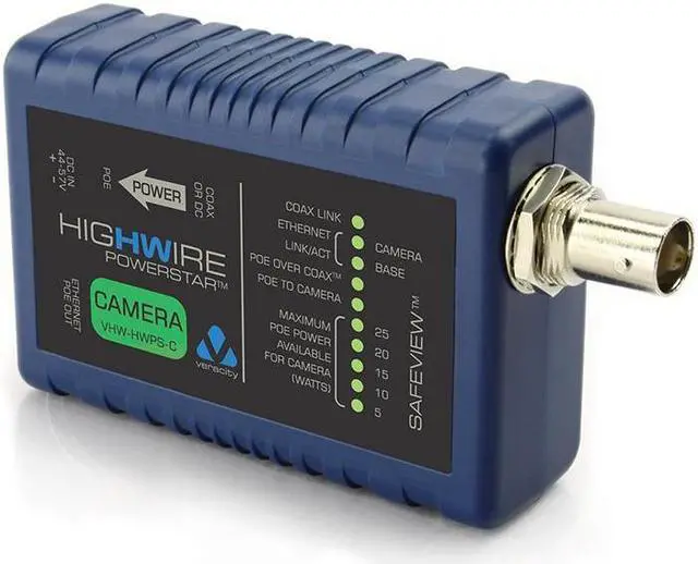 Main image of POWERSTAR ETHERNET POE OVER CAMERA UNIT