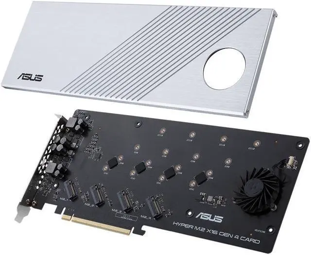 Alt view image 3 of 5 - HYPER M.2 X16 GEN 4 CARD