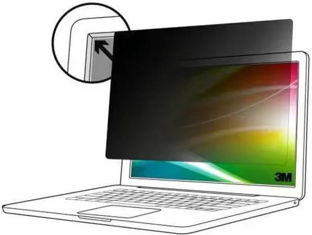 Alt view image 8 of 8 - 3M Bright Screen Privacy Filter for Microsoft® Surface® Laptop 3-5, 13.5in, 3:2, BPNMS002 - For 13.5"LCD 2 in 1 Notebook - 3:2 - Scratch Resistant, Fingerprint Resistan