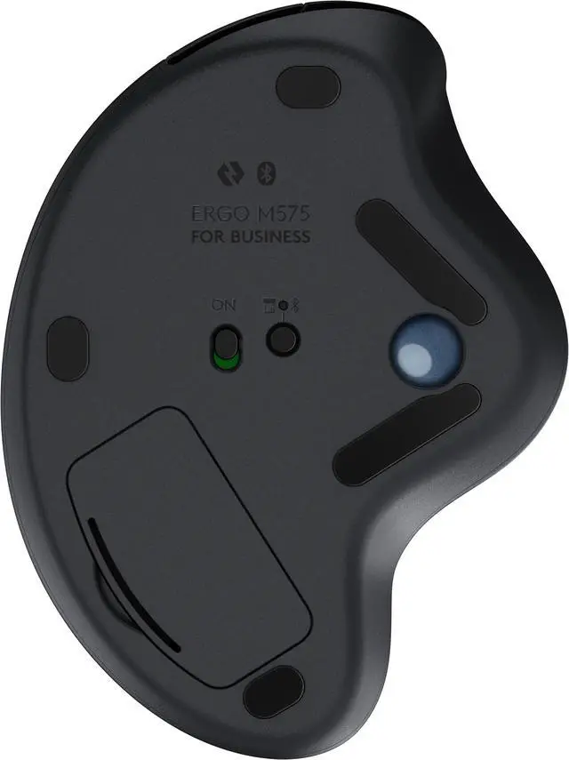 Alt view image 4 of 4 - Logitech ERGO M575 Trackball for Business 910-006221 Graphite USB Bluetooth Wireless Mouse