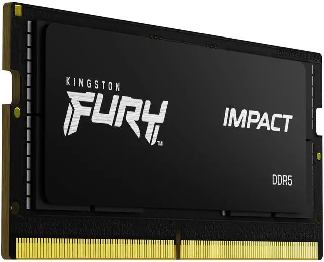 Alt view image 4 of 7 - Kingston FURY Impact 16GB 262-Pin DDR5 SO-DIMM DDR5 5600 (PC5 44800) Memory (Notebook Memory) Model KF556S40IB-16