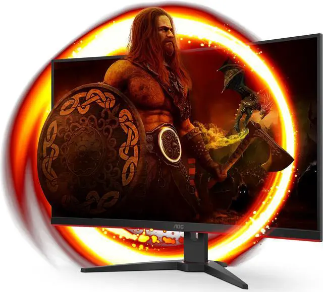 Alt view image 2 of 4 - AOC Gaming C32G2ZE - LED monitor - curved - Full HD (1080p) - 32"