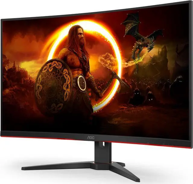 Alt view image 4 of 4 - AOC Gaming C32G2ZE - LED monitor - curved - Full HD (1080p) - 32"