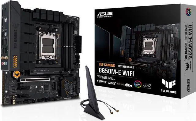 Alt view image 2 of 4 - ASUS Mainboard TUF GAMING B650M-E WIFI - micro ATX - Socket AM5 - AMD B650