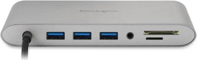 Alt view image 11 of 14 - Kensington Silver K33853WW USB-C 85W Power Delivery Mobile Hub