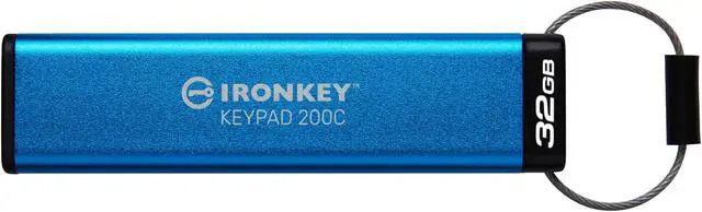 Alt view image 2 of 15 - 32GB USB-C IRONKEY KEYPAD 200C