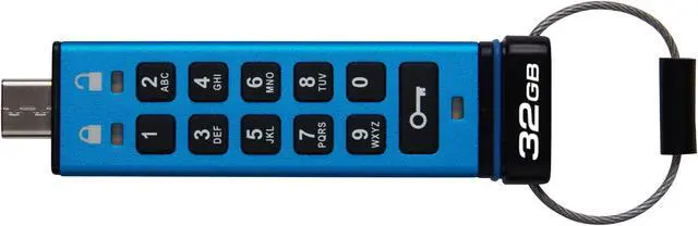 Alt view image 4 of 15 - 32GB USB-C IRONKEY KEYPAD 200C
