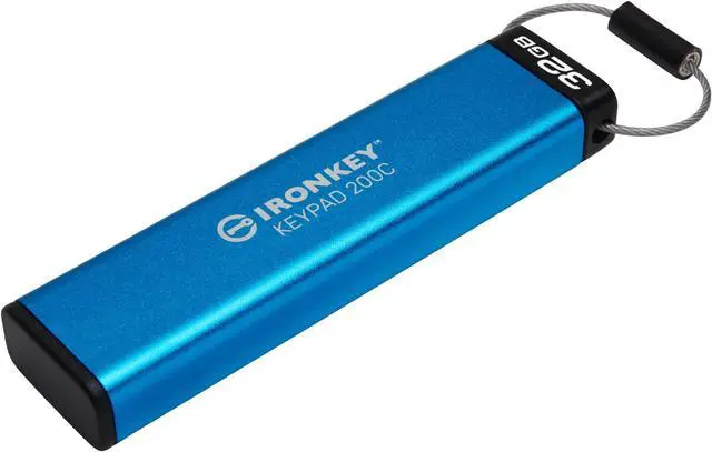 Alt view image 5 of 15 - 32GB USB-C IRONKEY KEYPAD 200C