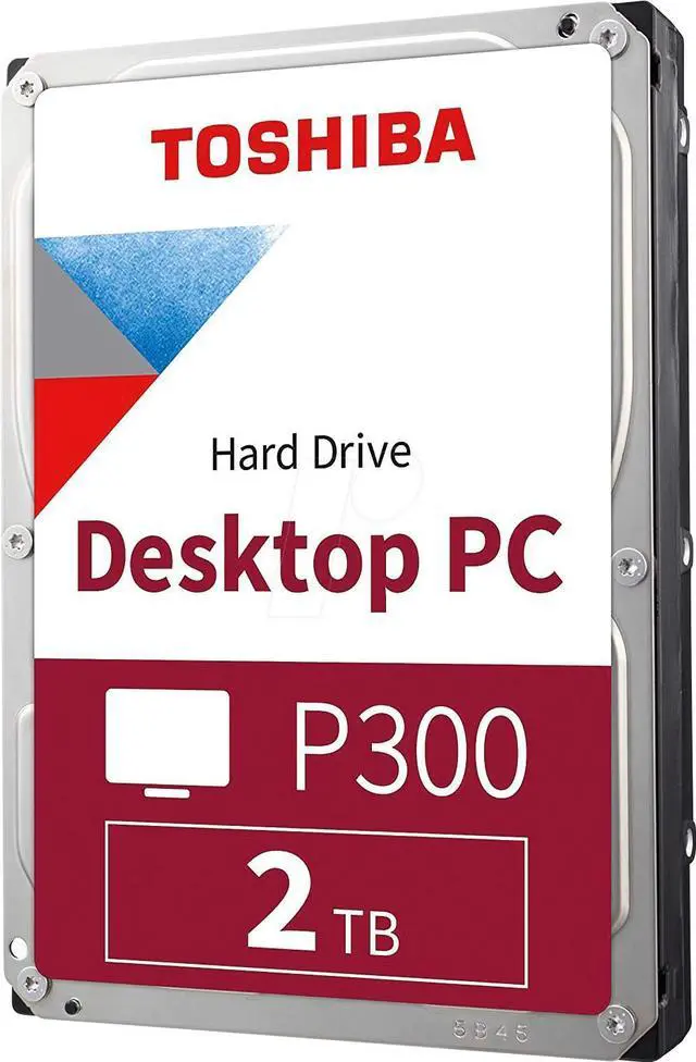 Alt view image 3 of 3 - 2TB Toshiba P300 3.5 Inch Serial ATA 5400RPM 128MB Cache Internal Hard Drive