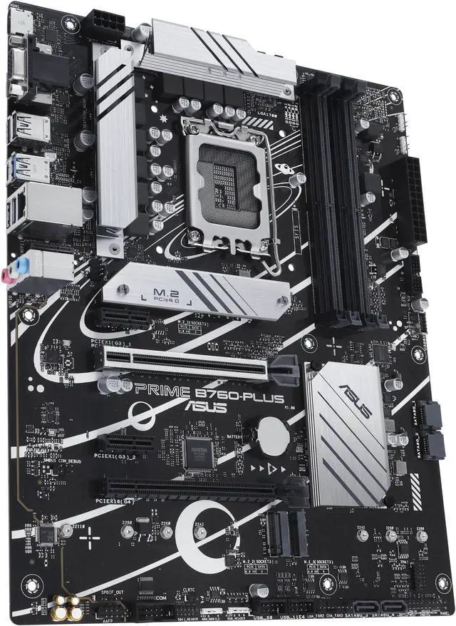 Alt view image 3 of 6 - ASUS Mainboard PRIME B760-PLUS - ATX - Socket LGA1700 - Intel B760