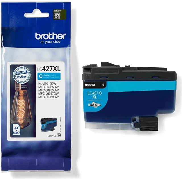 Alt view image 3 of 4 - BRO HIGH YIELD CYAN INK CART