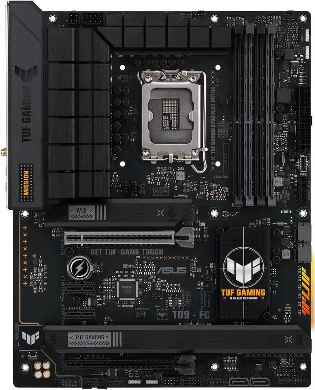 Alt view image 7 of 11 - ASUS TUF GAMING B760-PLUS WIFI D4 LGA1700 ATX Motherboard  DDR4