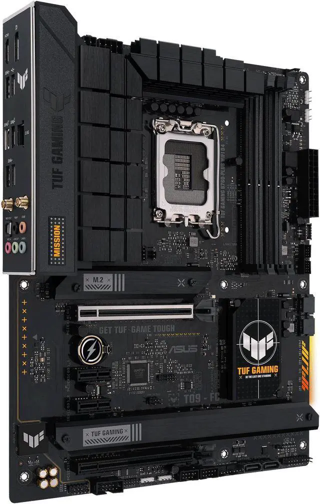 Alt view image 9 of 11 - ASUS TUF GAMING B760-PLUS WIFI D4 LGA1700 ATX Motherboard  DDR4