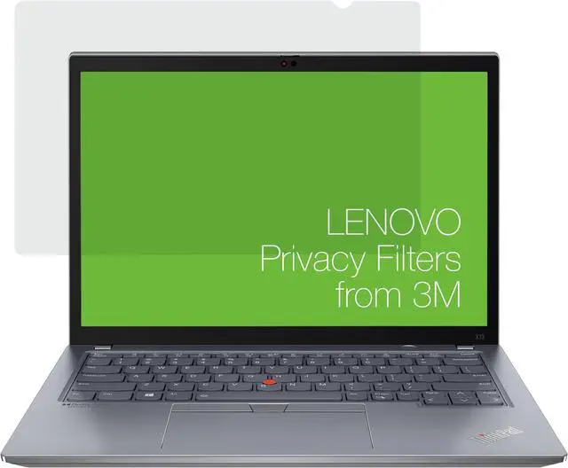 Alt view image 4 of 7 - Lenovo 13.3 inch 1610 Privacy Filter for X13 Gen2 with COMPLY Attachment from 3M
