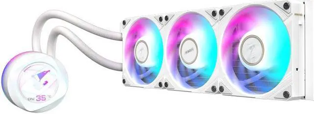 Alt view image 3 of 5 - AORUS WATERFORCE X II 360 ICE - processor liquid cooling system