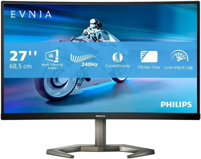 Alt view image 2 of 7 - Philips 27M1C5200W - Evnia 5000 Series - LED monitor - curved - Full HD (1080p) - 27"