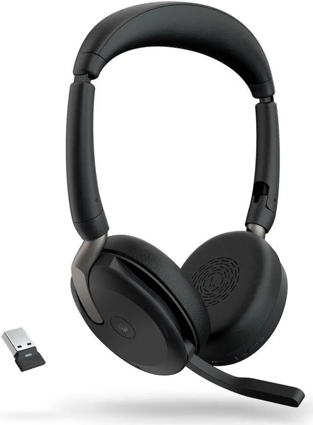 Alt view image 3 of 5 - Jabra Evolve2 65 Flex MS Stereo USB-A