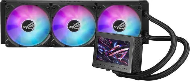 Alt view image 4 of 7 - ASUS ROG Ryujin III 360 ARGB - processor liquid cooling system - with LCD display