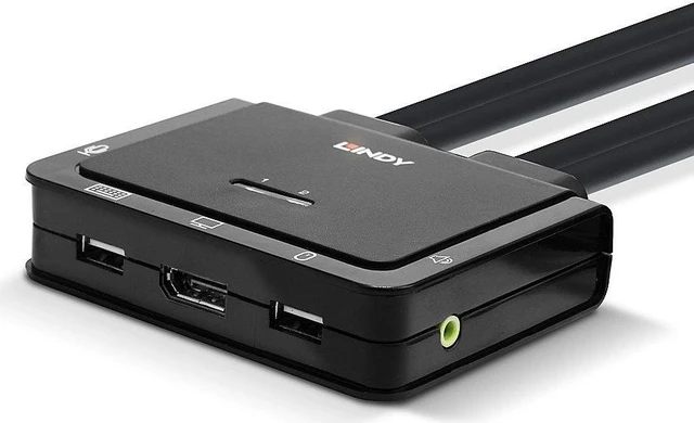 Alt view image 2 of 11 - 2 PORT DISPLAYPORT 1.2