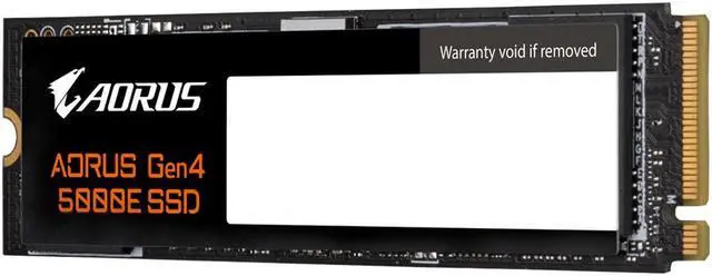 Alt view image 6 of 9 - Gigabyte SSD 1.0TB AORUS 5000E 2280 M.2 NVMe Up to 5,000 MB/s 3D TLC NAND Flash