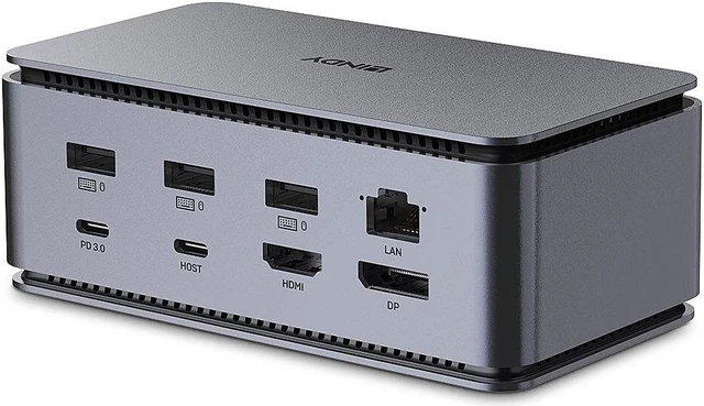 Alt view image 2 of 7 - LINDY USB-C docking station DST-Pro