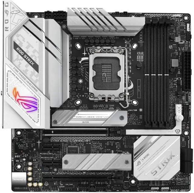 Main image of ASUS Mainboard ROG STRIX B760-G GAMING WIFI - micro ATX - Socket LGA1700 - Intel B760