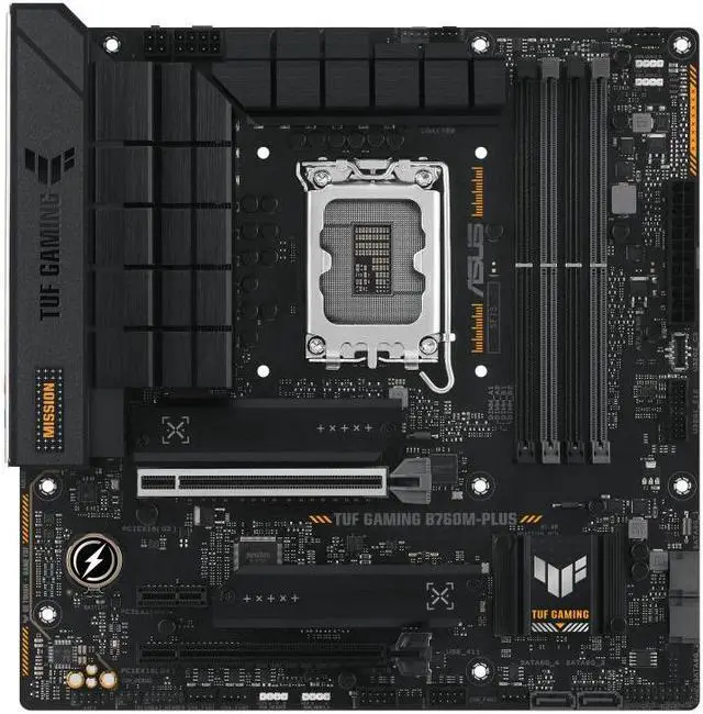Main image of ASUS Mainboard TUF GAMING B760M-PLUS - micro ATX - Socket LGA1700 - Intel B760