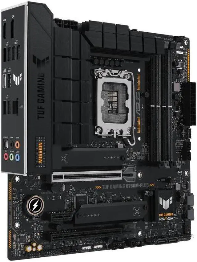 Alt view image 2 of 5 - ASUS Mainboard TUF GAMING B760M-PLUS - micro ATX - Socket LGA1700 - Intel B760