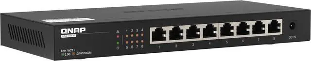 Alt view image 9 of 20 - QNAP 20-Port 10GbE PoE++ and 2.5GbE PoE+ Managed Network Switch (QSW-M2116P-2T2S-US). Layer 2, Web Management