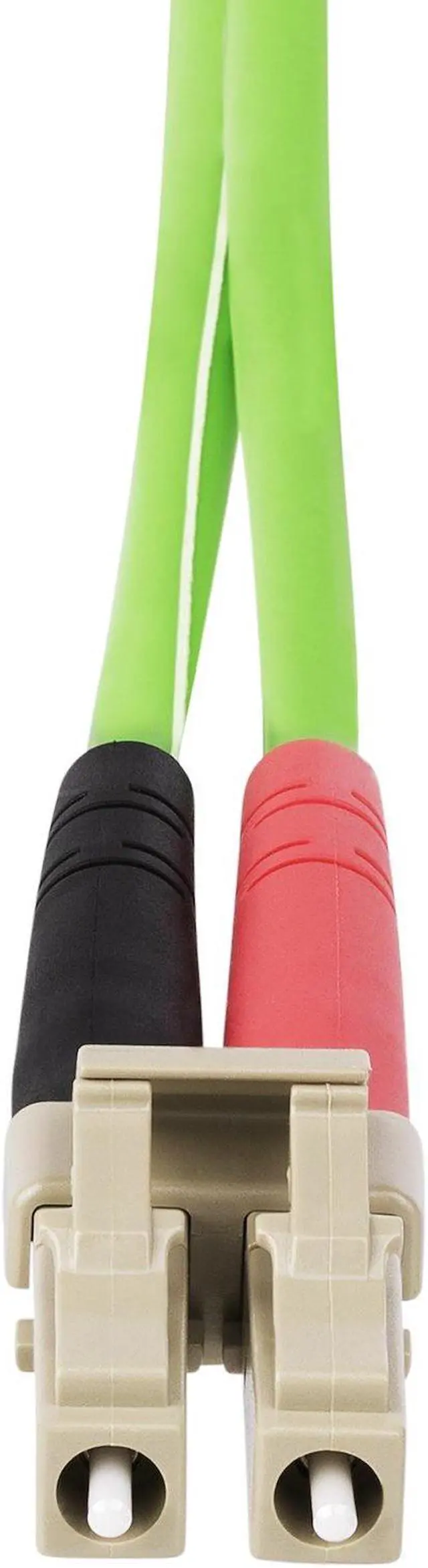 Alt view image 5 of 5 - StarTech 15m 49.2ft LC to LC UPC OM5 Multimode Fiber Optic Cable 50/125µm Duplex Zipcord 40G/100G LSZH Fiber Jumper Cord LCLCL15MOM5FIBER