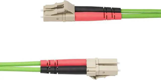 Alt view image 4 of 5 - StarTech 15m 49.2ft LC to LC UPC OM5 Multimode Fiber Optic Cable 50/125µm Duplex Zipcord 40G/100G LSZH Fiber Jumper Cord LCLCL15MOM5FIBER